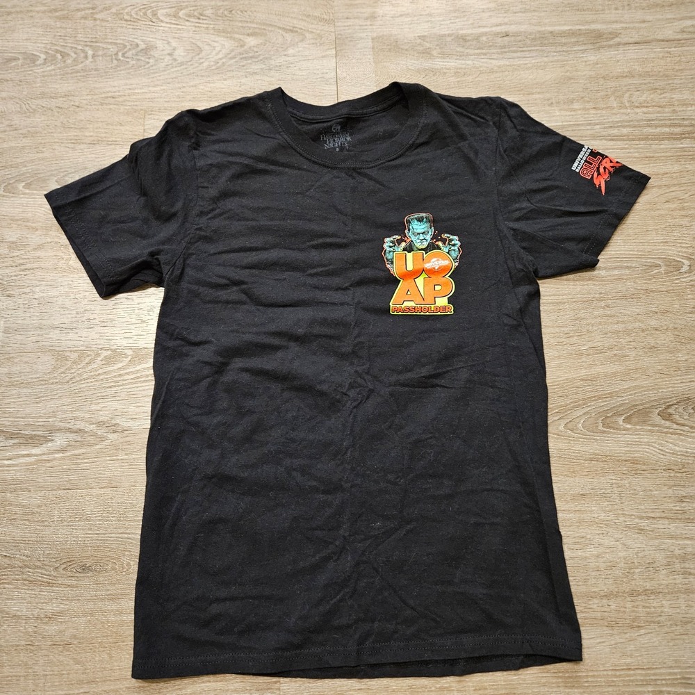 2021 Halloween Horror Nights HHN Universal Studios Jack UOAP Passholder Shirt S